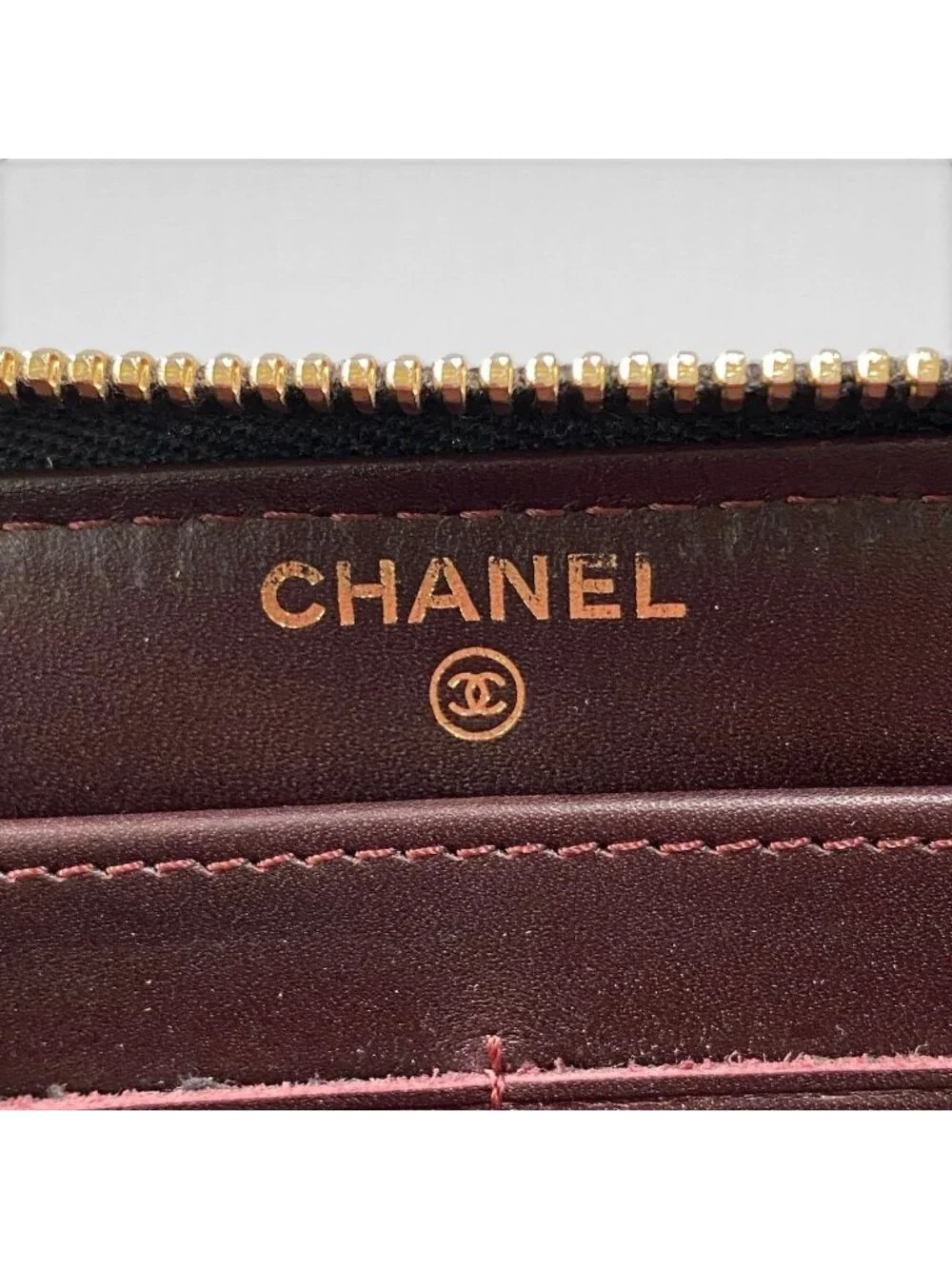 Chanel G9 Quilted Caviar Leather Wallet Black